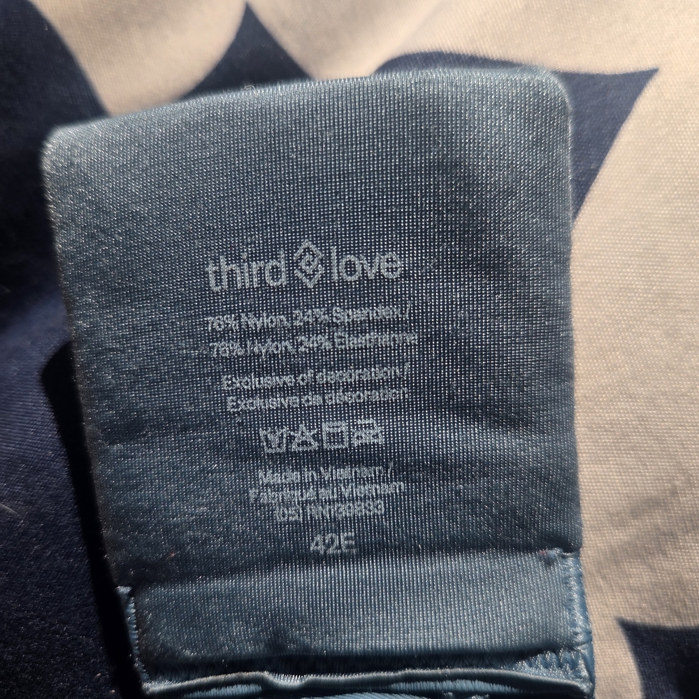 Thirdlove Perfect Coverage Blue Bra - image 2